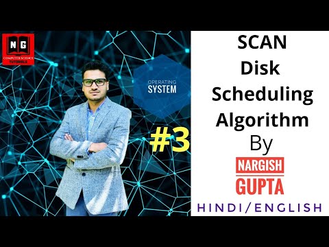 SCAN Disk Scheduling Algorithm in Operating System | Disk Scheduling | PART 2.3