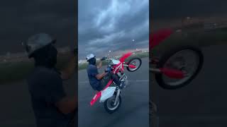 Crf150 Wheelie      dirtbike motocross mx ktm enduro moto crf150 chop