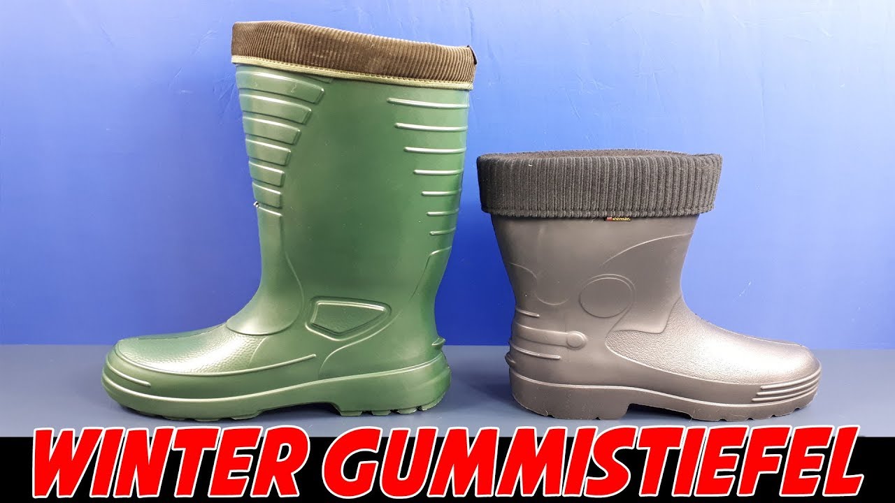 LADEHEID & DEMAR WINTER GUMMISTIEFEL FÜRS GASSIGEHEN [Vergleich | dertestmichel]