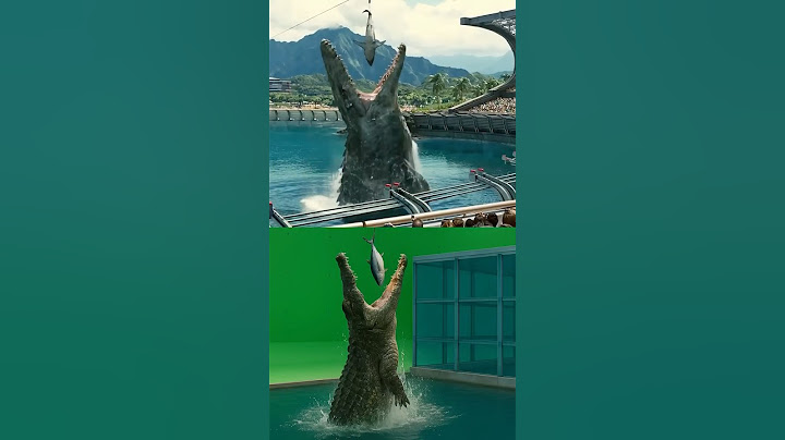 Jurassic World (2015) behind the scenes , VFX #jurassicworld #film #dinosaur #movie