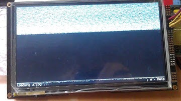 Raspberry - FBTFT - RA8875 7" - ViewPics@32MHz