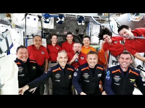 Türkiye’nin İnsanlı İlk Uzay Yolculuğu | Astronotların Uluslararası Uzay İstasyonu'na Girişi