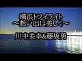 川中美幸&amp;藤坂勇 横浜トワイライト~想い出は美しく~ カラオケ訂正版