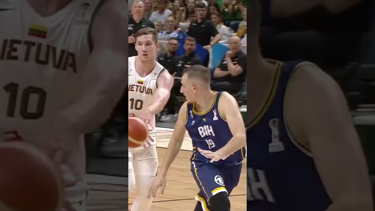 Tubelis' bounce is unreal 😮‍💨 #FIBAWC