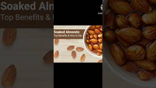 shorts Soked Almond Benefits l Soked Almond For Weight Loss l almond youtubeshorts short