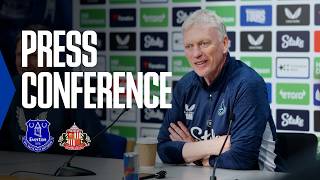 EVERTON v SUNDERLAND | David Moyes' Premier League press conference