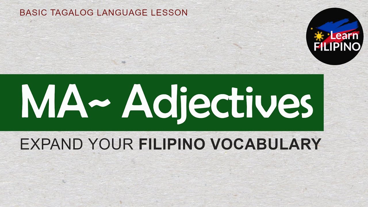 π π~ ππ±π·π²π°ππΆππ²π | Basic Filipino Grammar for Beginners | Learn the ...