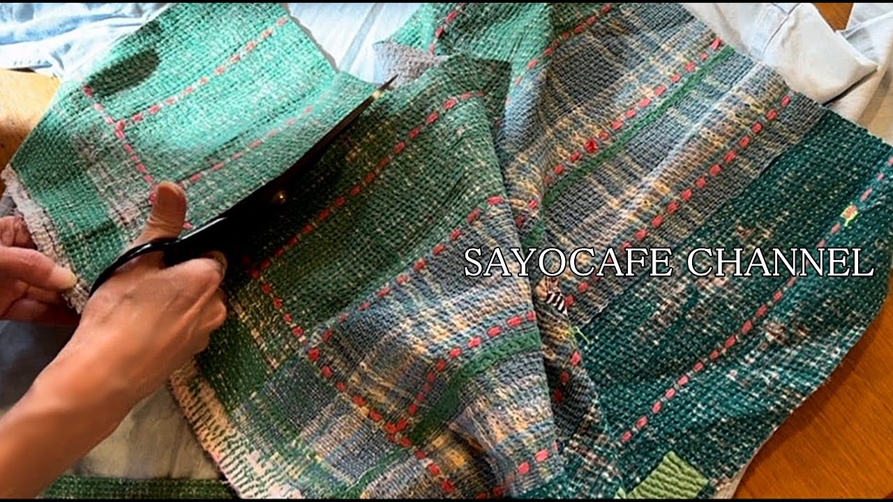 vol.197 お繕い┃カンタキルトと刺し子で古着シャツのちょこっとリメイク┃ハンドメイド作家親子の雪国暮らし┃雪の日に似合うシチューとおでん┃東北移住