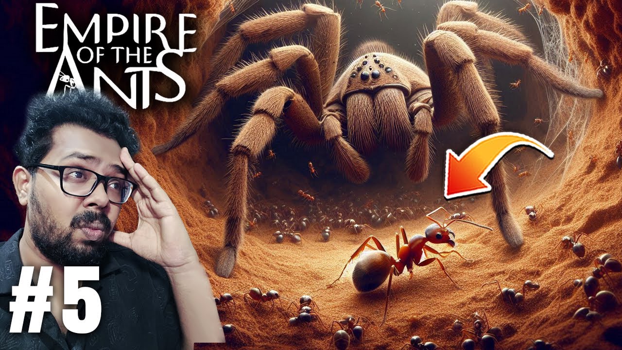 ANT FOUND A GIANT SPIDER NEST WHILE HUNTING | Part 5