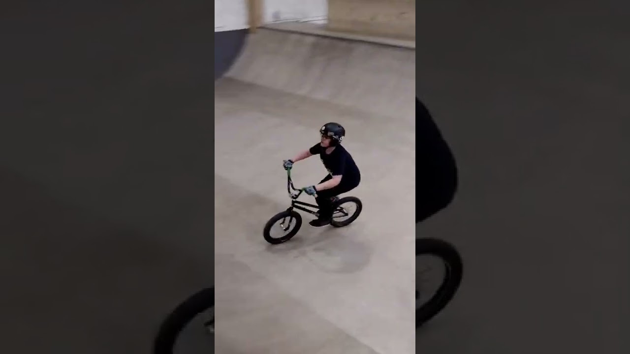 training with my NoWear Bmx team mate Disabled Dan