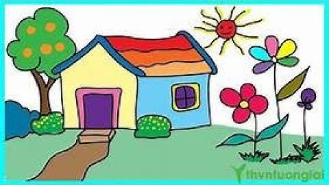 Mĩ thuật lớp 1.CD2 . Ngôi nhà của em-(tiếp theo)