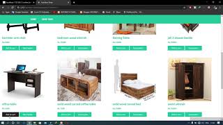 Online Furniture Shop Project in PHP screenshot 5