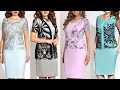 plus size women western designr sheath dresses with embroidered lace jackets designing ideas 2021
