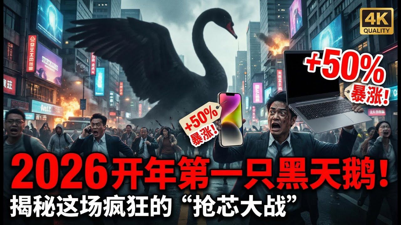 Boss Economic World] The First Black Swan Event of 2026! Is Your Phone and  Computer Price Surge ... - YouTube