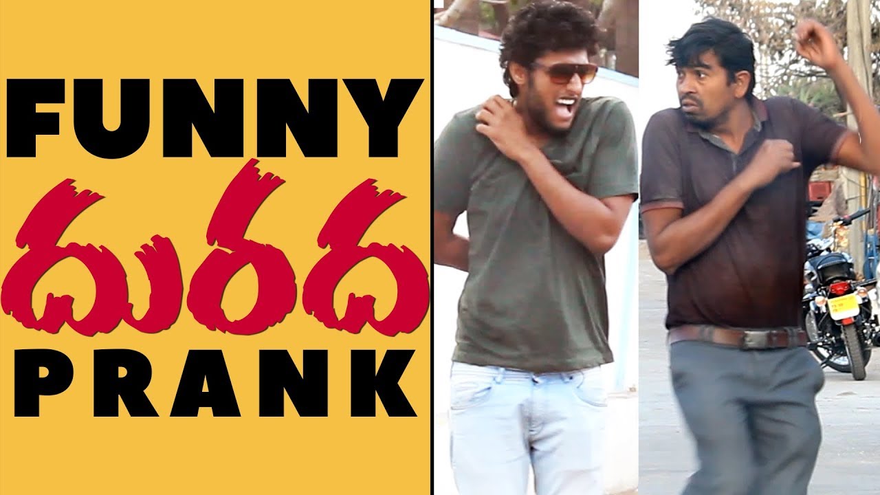 DURADA a Funny Telugu Prank | Telugu Pranks | Pranks in Hyderabad 2020 |  FunPataka - YouTube