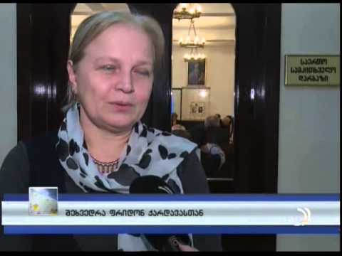 მწერალსა და მთარგმნელ ფრიდონ ქარდავასთან შეხვედრა და წიგნის \"ძაფზე მოფარფატე სული\" წარდგენა