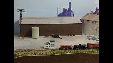 Model Railroad Tips: Scratch Build A Rolling Mill. Learn Scratch building techniques