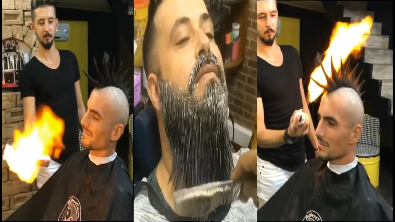 Best Barbers in The World 2019 [CRAZY!] Amazing Compilation Hairstyles