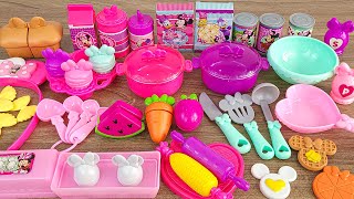 8 Minutes Satisfying with Unboxing Disney Minnie Mouse Kitchen Playset Collection ASMR | Review Toys