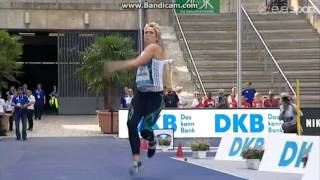 IAAF ISTAF World Challenge Berlin 2016 - Women's Javelin Throw - Christina Obergföll 64.28m