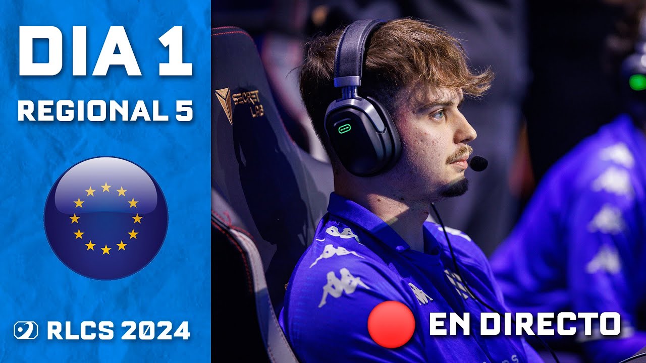 [DROPS] Regional 5 EU RLCS 2024 🏆Stream OFICIAL en español 🚀 YouTube