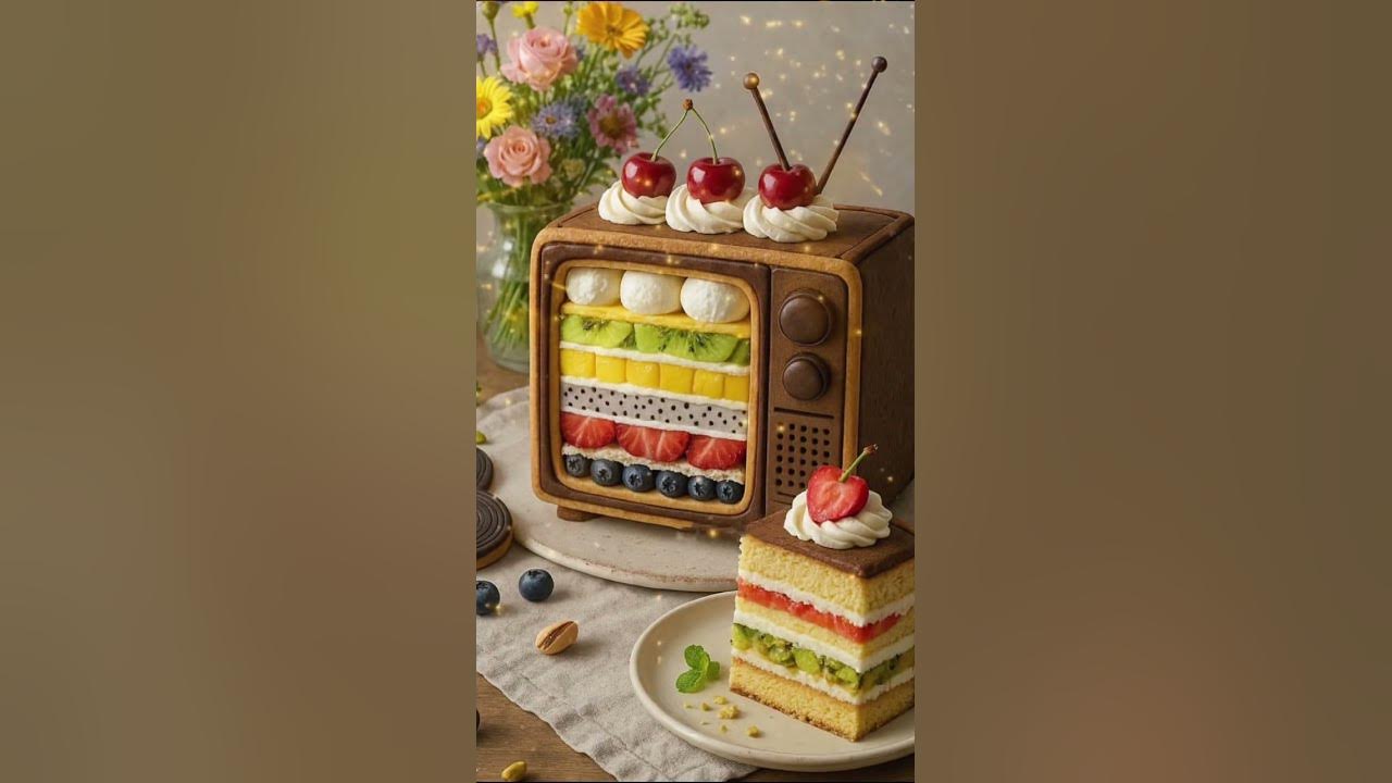 Vintage and Retro Cake Ideas P2#cover #music #remix #song #ai #cake #sweetcupcake #2025 #food