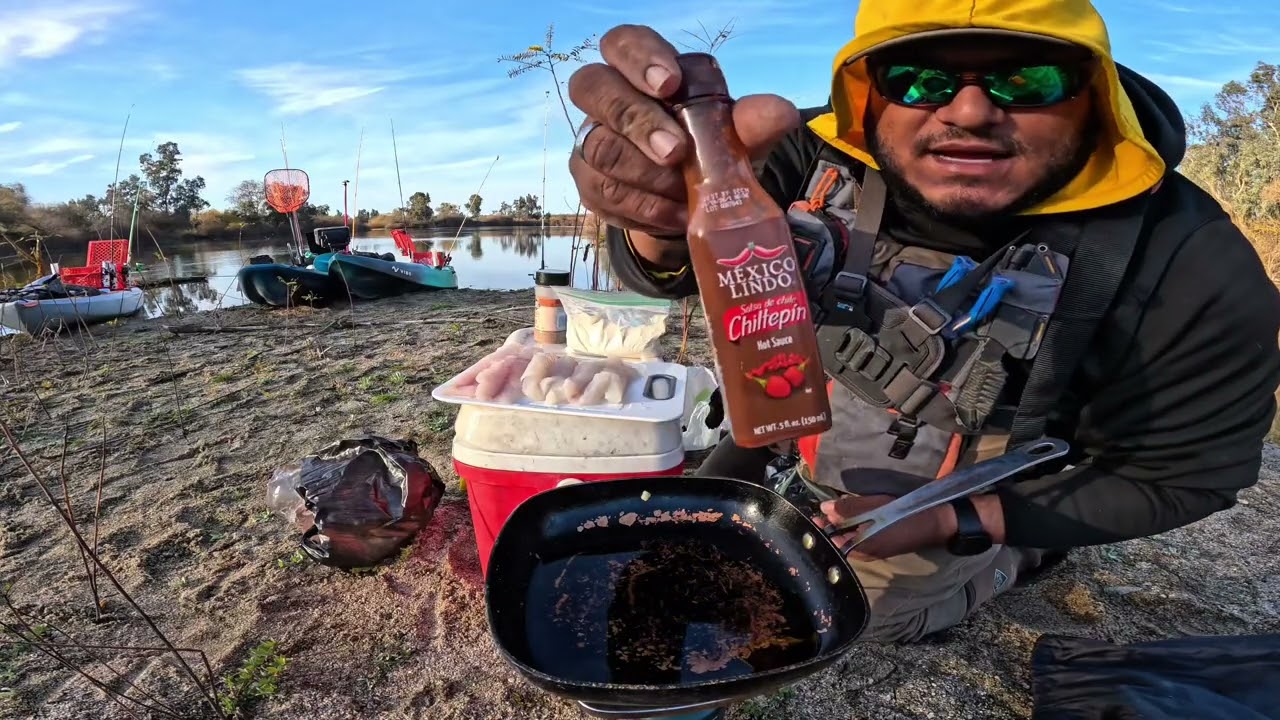San joaquin river | Bass fishing catch&cook