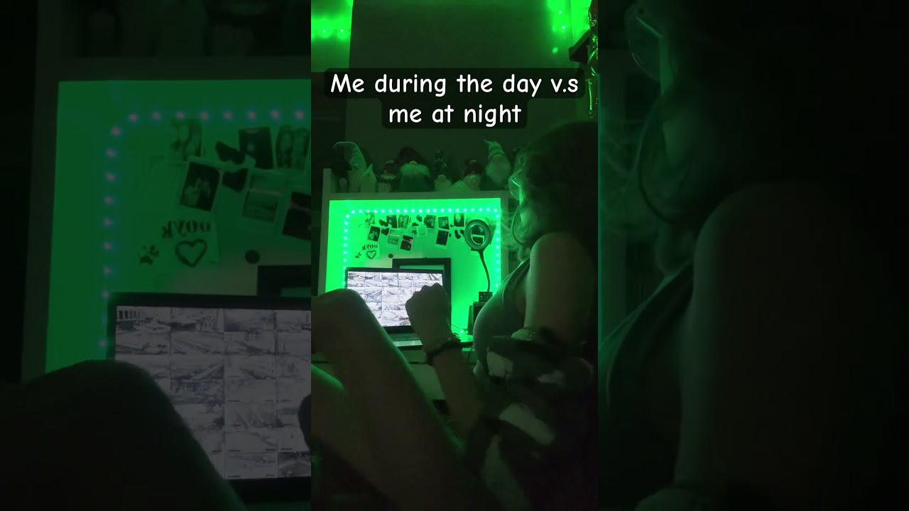 Even tho it is dark out in both of the clips￼ #ytshorts #transition