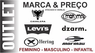 Melhor OUTLET do BRÁS, varejo, Cavalera DZARM Levis MORMAII Zoop HERING e  MAIS 