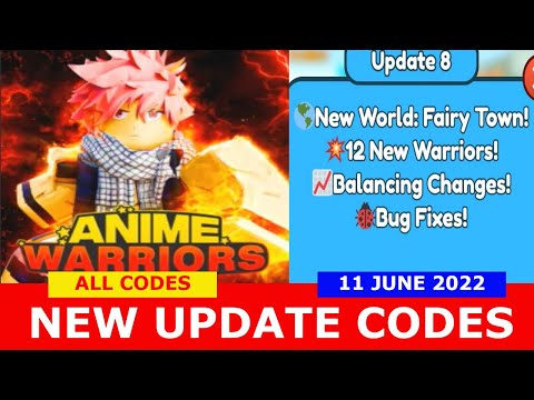 Anime Warrior Codes 2022 Roblox