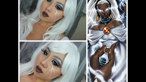 Storm Halloween Makeup Tutorial