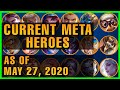 CURRENT META HEROES AS OF MAY 27, 2020 | MOBILE LEGENDS