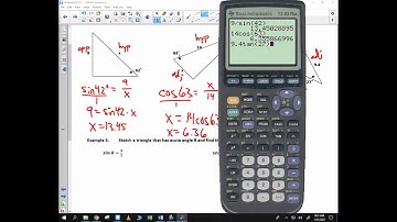 College Trigonometry Unit 6.2 Notes Solving Right Triangles 2021