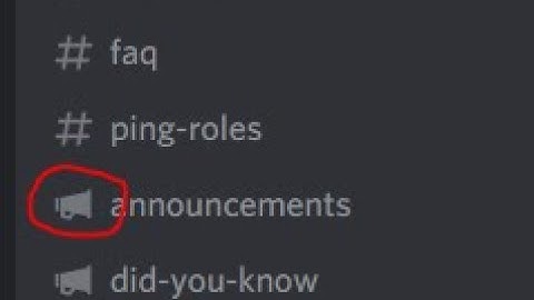 How To Add Announcement Channels To Your Discord Server