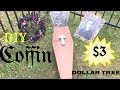 DIY Cardboard Coffin | Dollar Tree DIY DIY Cardboard Coffin | Dollar Tree DIY
