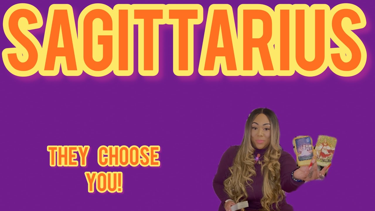 ♐️ SAGITTARIUS: THEY CHOOSE YOU AND THEY DONT WANT ANYONE ELSE! THIS CONNECTION IS SO STRONG!