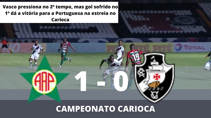 Vasco x Portuguesa RJ I Melhores Momentos I Campeonato Carioca 03/03/2021