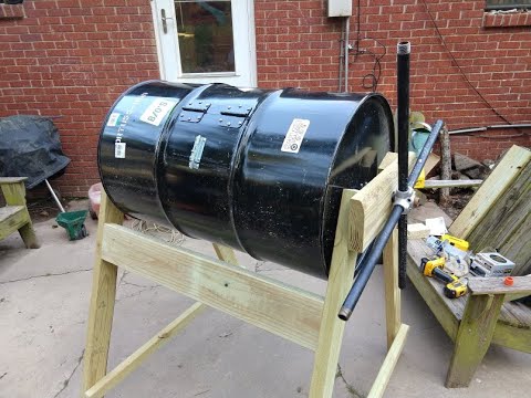 Como construir um caseiro Tumbling Composter