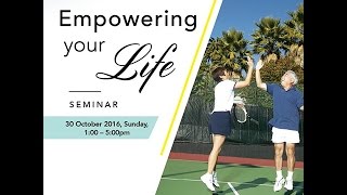 30 Oct - Empowering Your Life - Menopause, a TCM Perspective 30 Oct - Empowering Your Life - Menopause, a TCM Perspective