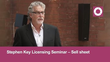 Stephen Key Licensing Seminar | Sell sheet | Step #6