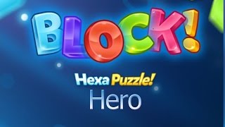 BLOCK! Hexa Puzzle! - Hero  (Level 1 To 100) screenshot 2