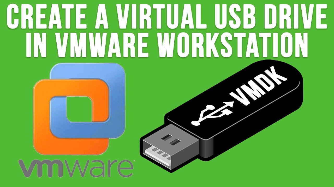 Create a Virtual USB Drive in VMware Workstation - YouTube