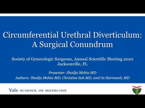 Video: Urethral Diverticulum: Behandling, Kirurgi Og Bedring