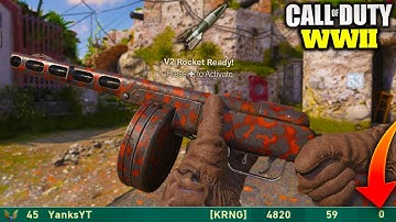 INSANE FLAWLESS V2 ROCKET IN CALL OF DUTY WORLD WAR 2! [COD WW2 V2 ROCKET GAMEPLAY]