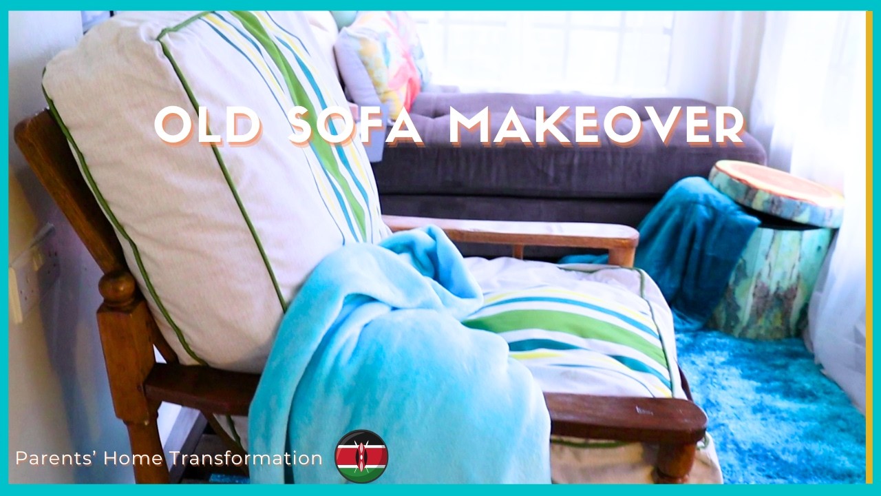 Old Wooden Sofa Makeover | Budget Furniture Revamp | Parents Home ...