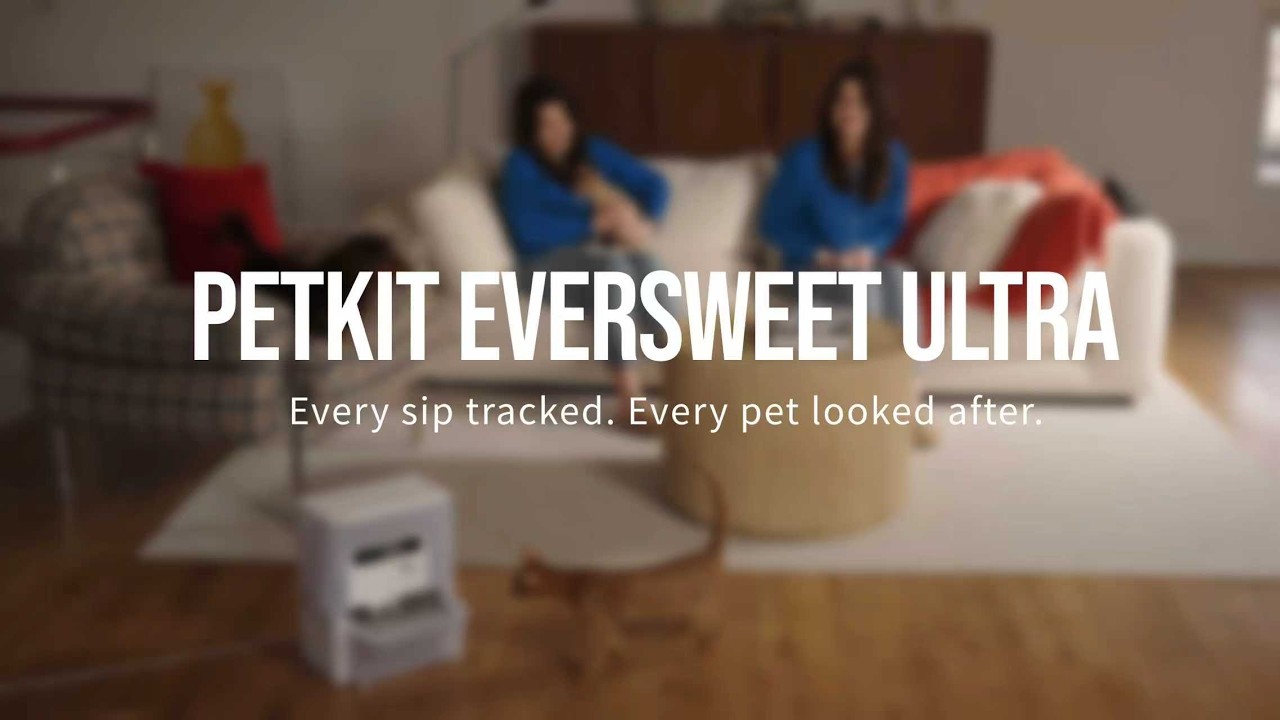 New Launch | EVERSWEET ULTRA AI Health Care Pet Water Fountain