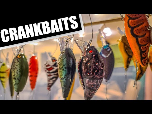 How to paint the crackle effect, on a crank bait body 