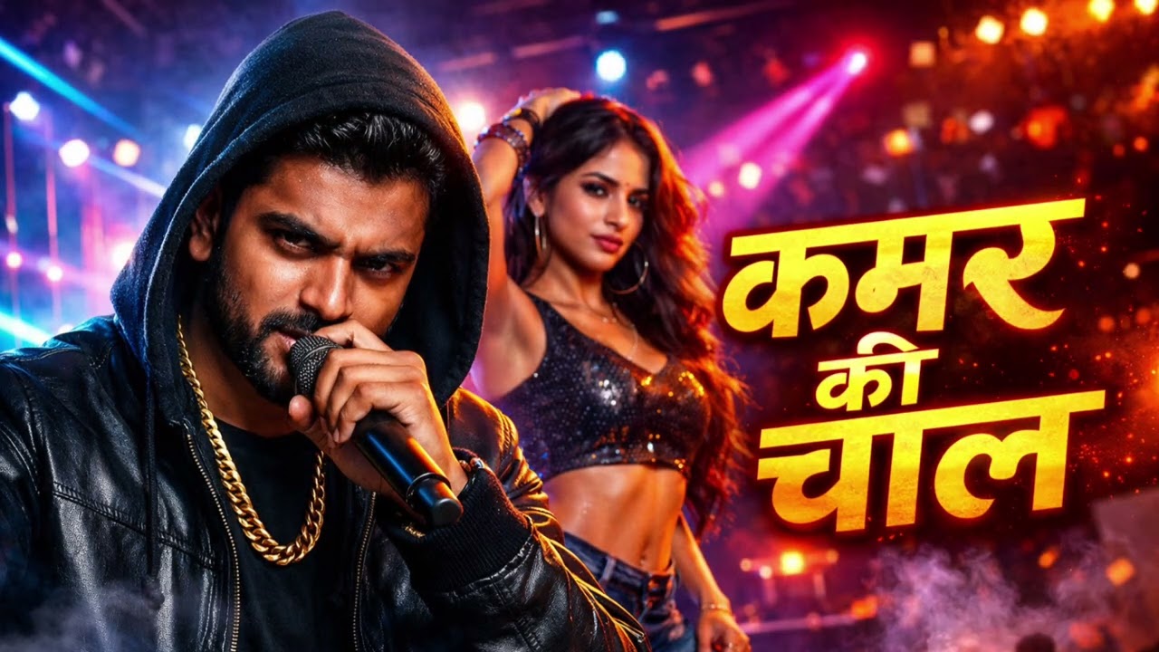 कमर की चाल 🔥 | New Hindi DJ Rap Song 2026 | Full Dance Vibes