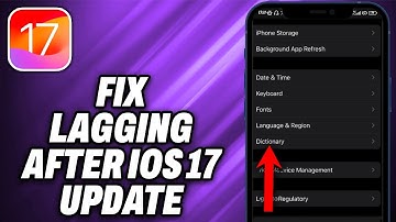 How To Fix iPhone Lagging after iOS 17 Update