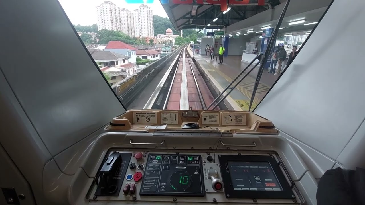 {DP opened, PIES down} LRT Kelana Jaya Line - Taman Melati to Sri Rampai [74]